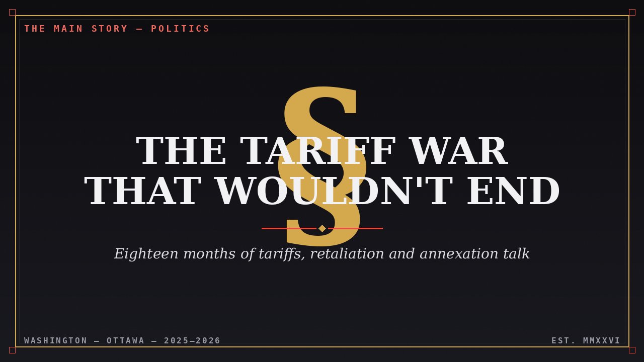 The Tariff War That Wouldn't End: Inside Canada's Longest Trade Fight